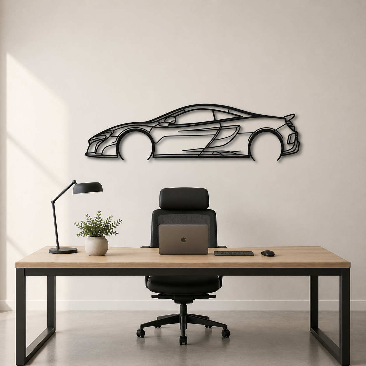 675 LT 2016 Detailed Silhouette Metal Wall Art