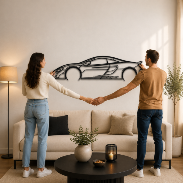 675 LT 2016 Detailed Silhouette Metal Wall Art